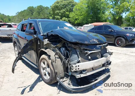 2021 Toyota Highlander Le from USA, damaged, VIN 5TDZZRAHXMS526743
